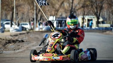 Iogna repitió victoria en el Karting Fórmula Reginense