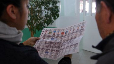 La boleta única de Bariloche se utiliza desde hace diez años. Archivo