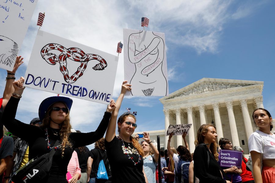 Las mujeres estadounidenses se movilizan para mantener su derecho a la interrupción legal del embarazo.-