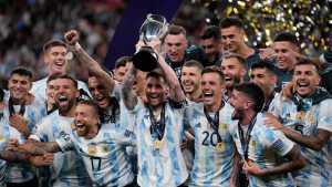 Mirá las espectaculares fotos de la consagración Argentina en Wembley