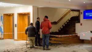 Un alud golpeó un hotel de Bariloche: hay un muerto y tres heridos