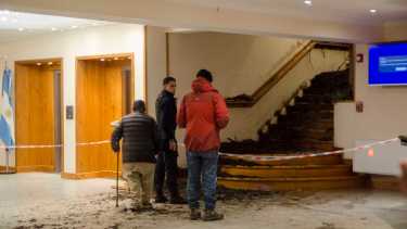 Un alud golpeó un hotel de Bariloche: hay un muerto y tres heridos