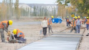 Cuenta regresiva para la ciclovía de Ruta 6: casi un 90% de la obra está lista en Roca