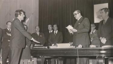 Don Celestino Andrés Sagaseta, ferroviario y peronista