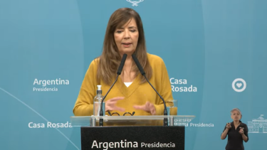 Gabriela Cerruti, portavoz del Gobierno Nacional. 
