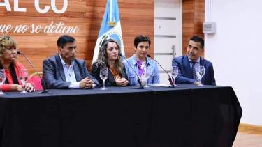 La presentación del programa se hizo en el salón de Acuerdos "Américo Verdenelli" en Cutral Co (Foto; gentlieza)