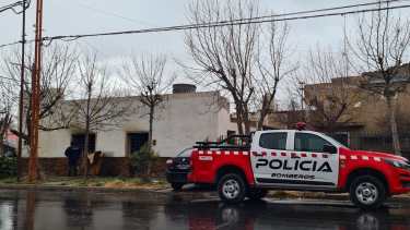 Fue antes de las 6 de la mañana de hoy, en el barrio Centro Sur (Foto: Andrea Vazquez)
