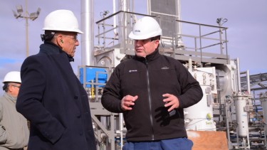 El yacimiento gasífero El Mangrullo está operado por Pampa Energía (Fotos: gentileza)