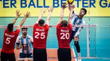 Imagen de Argentina venció a Alemania en su primer triunfo de la Nations League de Vóley