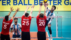 Argentina venció a Alemania en su primer triunfo de la Nations League de Vóley