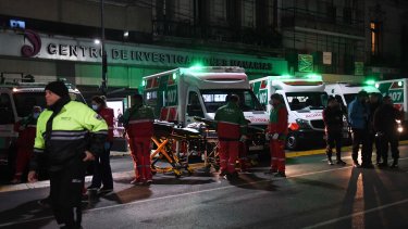 Un incendio en Recoleta dejó cinco muertos. Foto: Télam 