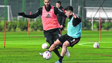 Luego de estar afectado a la Selección, Julián Álvarez regresa al primer equipo de River.