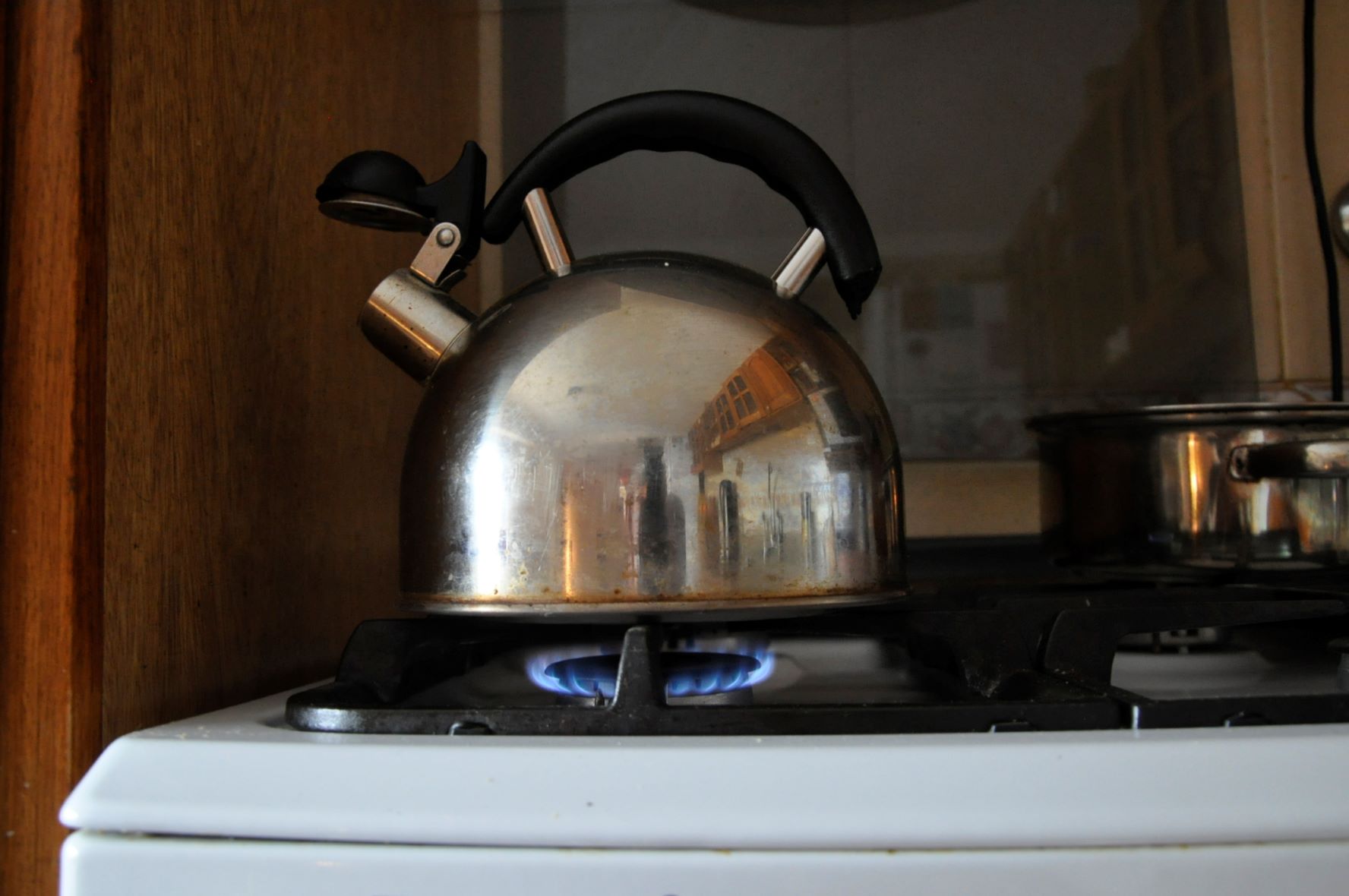 Durante esta madrugada la baja presión de gas afectó a varios hogares jacobaccinos. Foto: José Mellado.