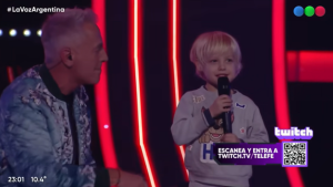 Mirko sorprendió a todos al cantar un tema de Farruko en La Voz