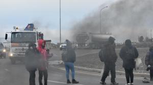 Corte en Neuquén: alrededor de 20 personas bloquean la Autovía Norte