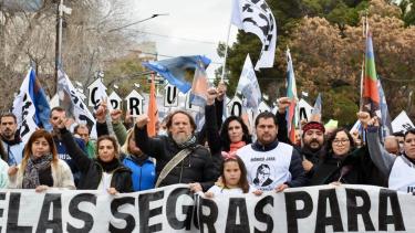 Gremio docente ATEN de Neuquén. Archivo