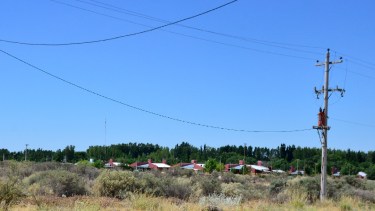 El municipio proyectó un loteo social en la zona norte de la planta urbana de Godoy. (Foto Néstor Salas)