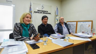 Badilla encabezó ayer el encuentro en su carácter de presidente. Foto: gentileza.