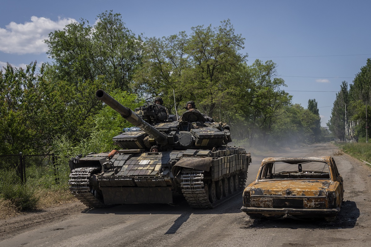 Rusia invadió Ucrania el 24 de febrero pasado. Foto: AP 