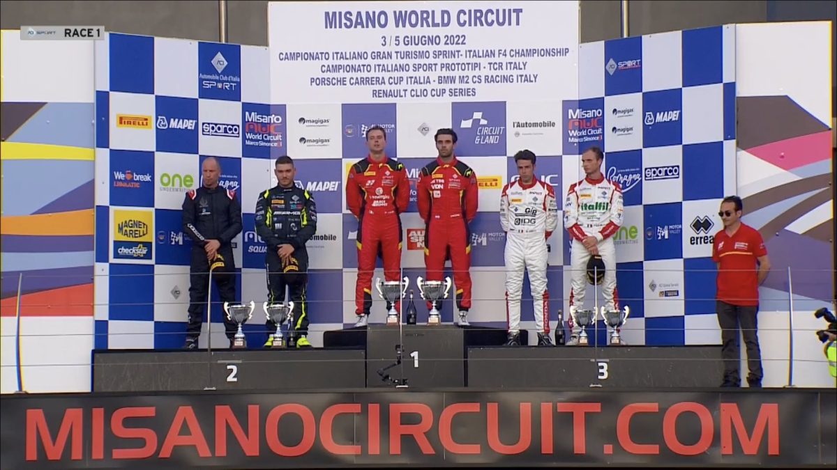 Manu se subió a lo más alto del podio en el circuito de Misano. 