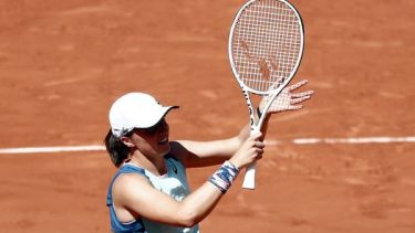 Swiatek se metió en la final de damas en Roland Garros