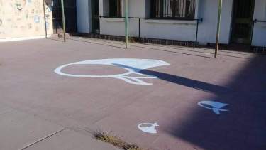 Desde el IFD N° 12 de Neuquén reclamaron mayores condiciones de seguridad. Foto: Gentileza Facebook IFD N°12 Don José de San Martín 