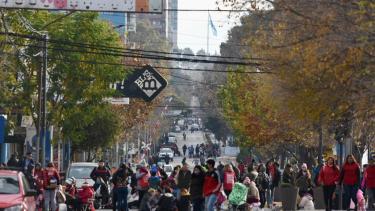 Es una movilización “en contra del ajuste de Massa, el Frente de todos y el FMI”, paralela a la que convocó la CTA y CGT. Foto: Archivo Matías Subat. 
