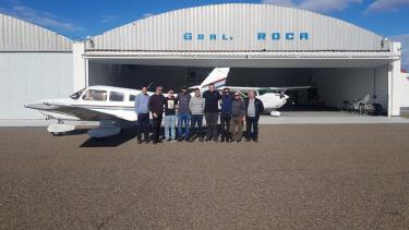 El Aero Club de Roca entregó licencias a los nuevos pilotos