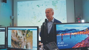 Biden se mostró muy preocupado con los mandatarios que participaron de la Cumbre.