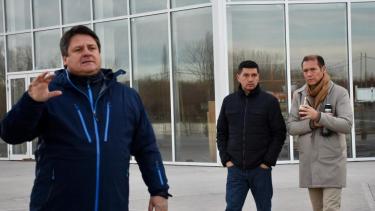 Mariano Gaido adelantó detalles de la Fiesta de la Confluencia, en Neuquén. Foto: Matías Subat. 