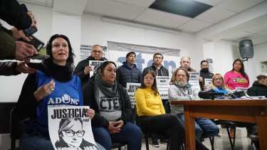 ATEN junto a otros sindicatos anunciaron una movilización unificada a un año de la explosión en Aguada San Roque. Foto: Gentileza Prensa ATEN Provincial 