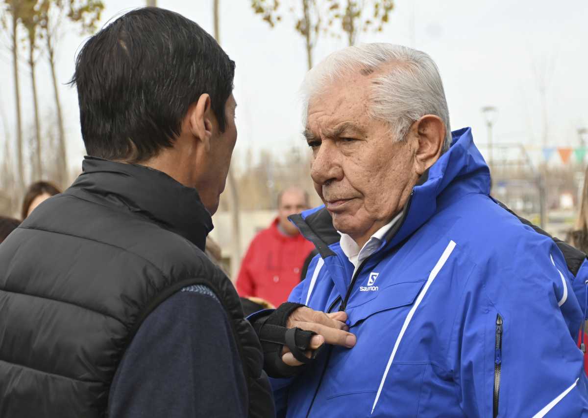 Pereyra expresó su acompañamiento al presidente electo Javier Milei. Foto: Florencia Salto. 
