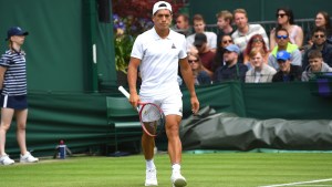 Báez, otro argentino que sufre una durísima derrota en Wimbledon