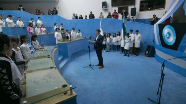 El acto contó con la presencia de Alejandro Montanari, secretario legislativo. Foto: Pablo Leguizamon. 