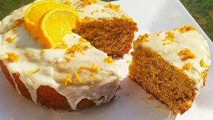 Budín de naranja extra esponjoso y aromático