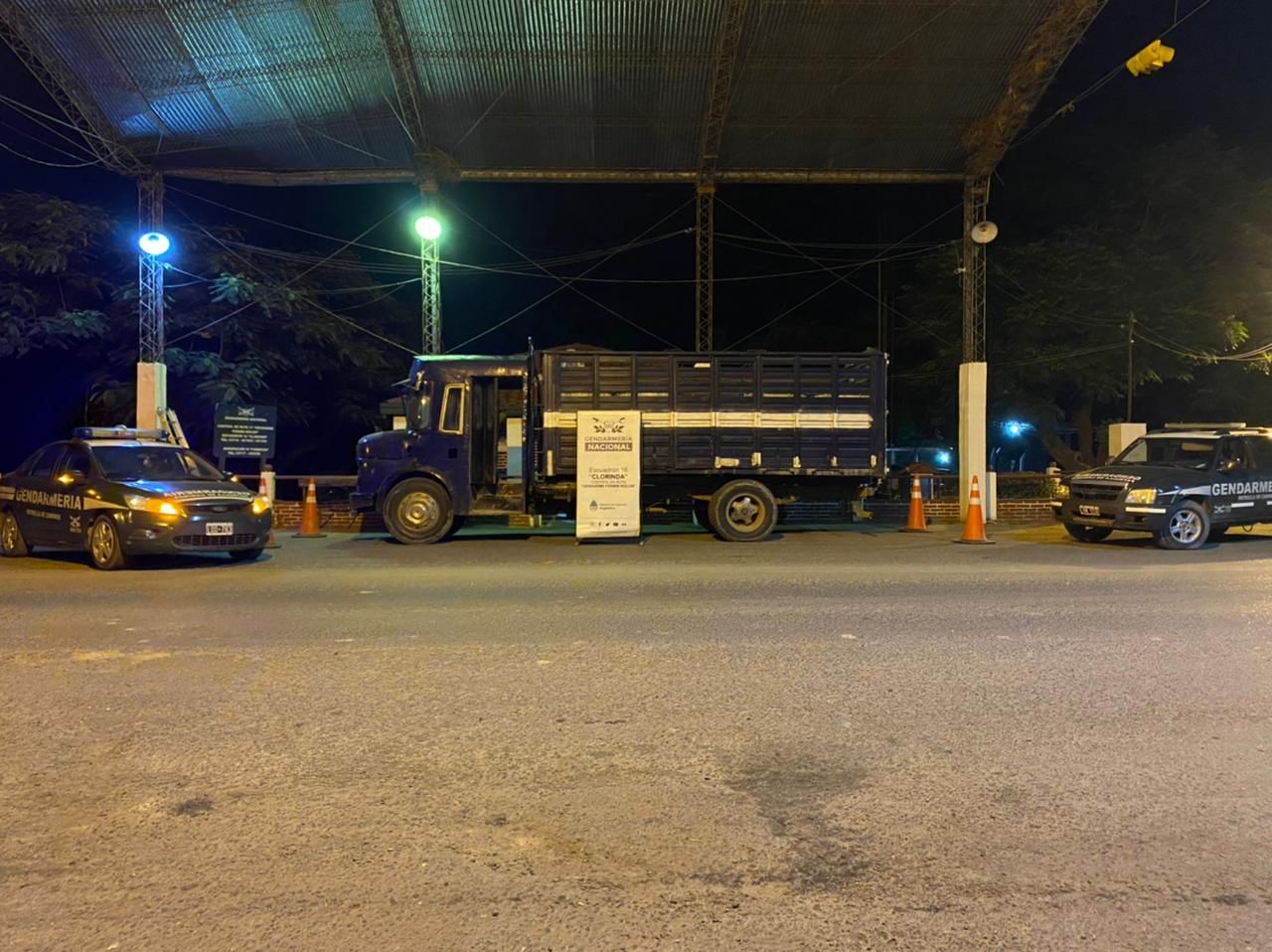 El presunto contrabando de combustible se detectó en Formosa.