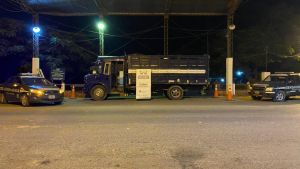 Falta de gasoil: secuestran un vehículo con una carga valuada en más de un millón de pesos