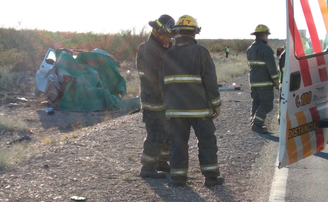 Un muerto y un herido en un choque frontal sobre la Ruta 22 a la altura ...
