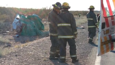 Un muerto y un herido en un choque frontal sobre la Ruta 22 a la altura de Chichinales