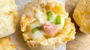 Receta express: chipá relleno