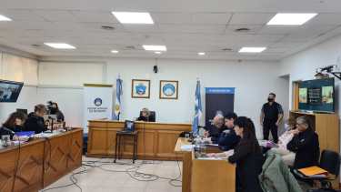 En Cutral Co se realizó la audiencia de formulación de cargos  (Foto: Andrea Vazquez) 