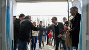 Inauguraron en Conesa la planta de faena del matadero municipal