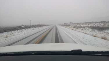 Ola polar: hay rutas de Río Negro con restricciones y extrema precaución