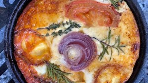 Fugazzeta invertida para tentarse