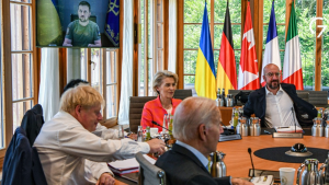 G7 tranquiliza a Zelenski con promesas de apoyo a Ucrania y más sanciones a Rusia