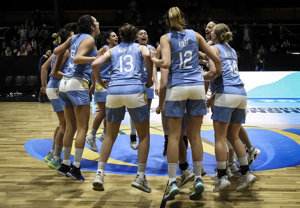 Argentina clasificó al Mundial de la categoría que se jugará el año próximo. (Foto: FIBA Americas)