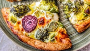 Tarta integral de verduras