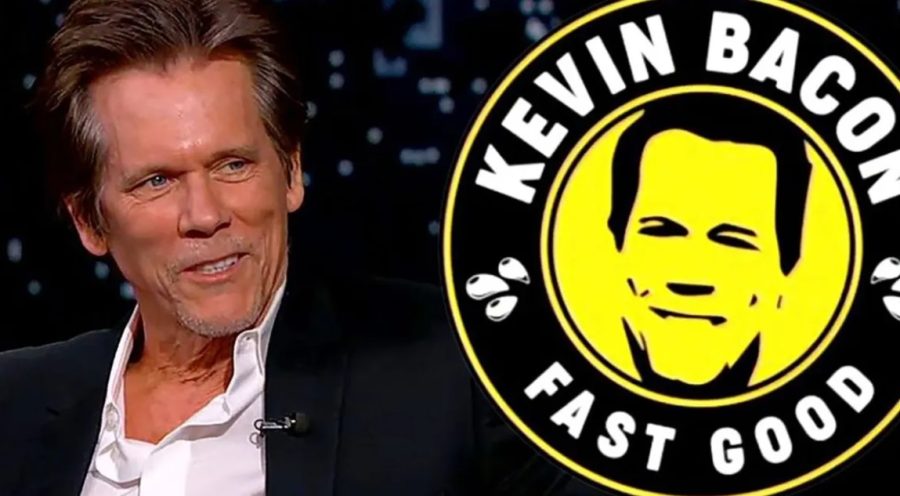 Kevin Bacon se enteró de que hay una cadena de hamburguesas con su nombre, pero no le gustó demasiado.-