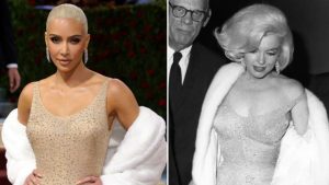 Kim Kardashian rompió el vestido de Marilyn Monroe que usó en la Met Gala