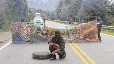 En Villa Mascardi ya no está la comunidad mapuche Lafken Winkul Mapu tras un desalojo ordenado por la Justicia federal. Foto: Archivo